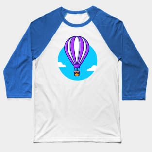 Hot Air Balloon Baseball T-Shirt